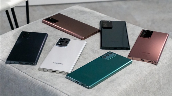 Samsung представила Note 20 и Note 20 Ultra.
