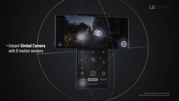 LG представила т-образный смартфон - Wing.